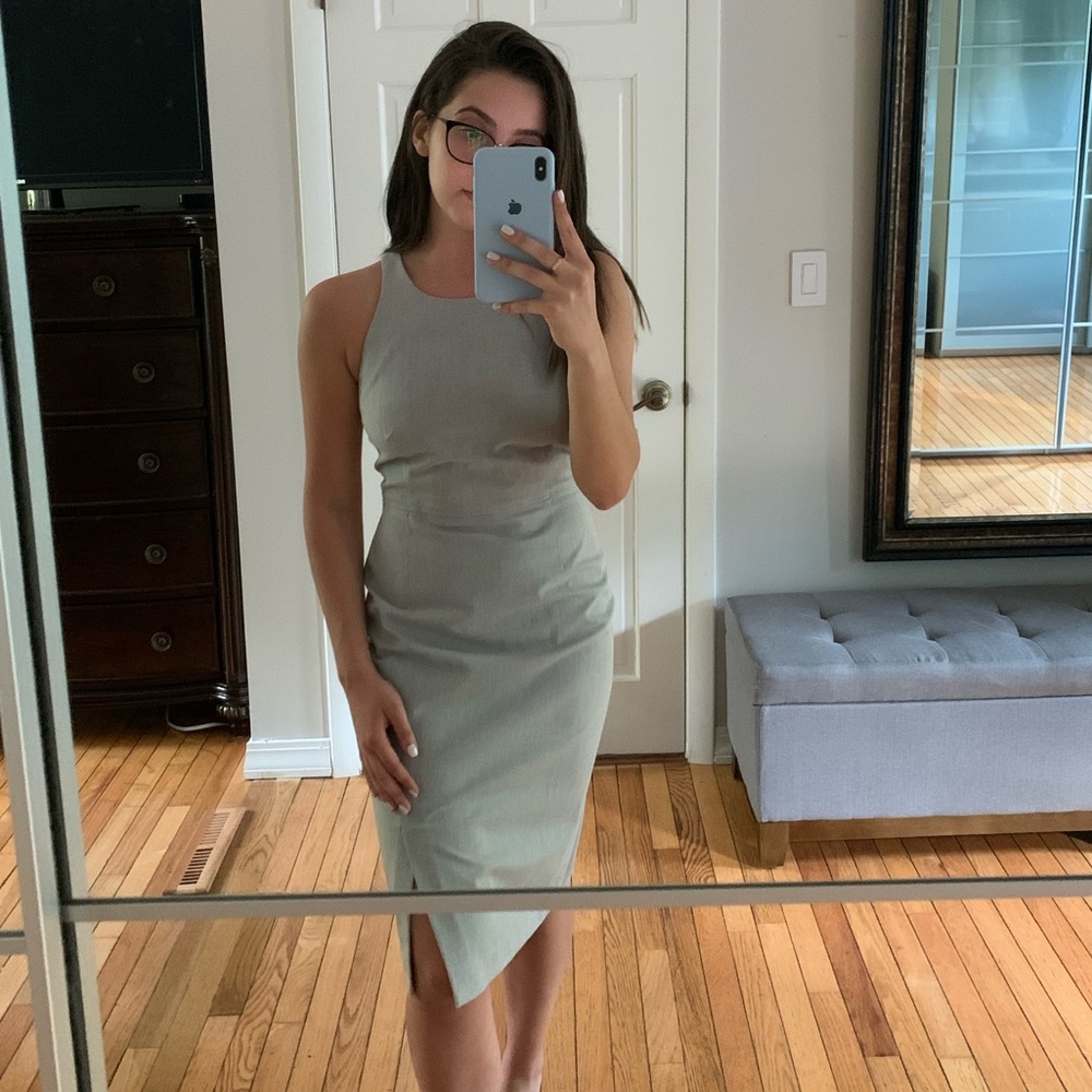 Formal Grey Dress